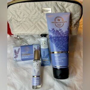 Bath & Body Works Lavender Vanilla Moisturizer Calming Bath & Skin Care Case